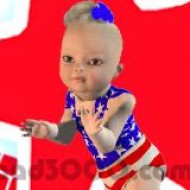 3D All American Baby screenshot